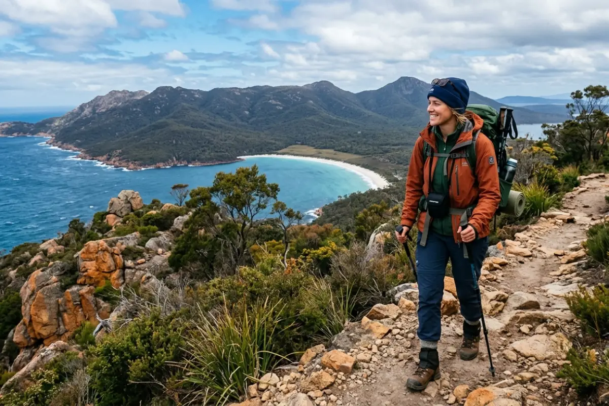 Tasmania travel packing layers hiking gear